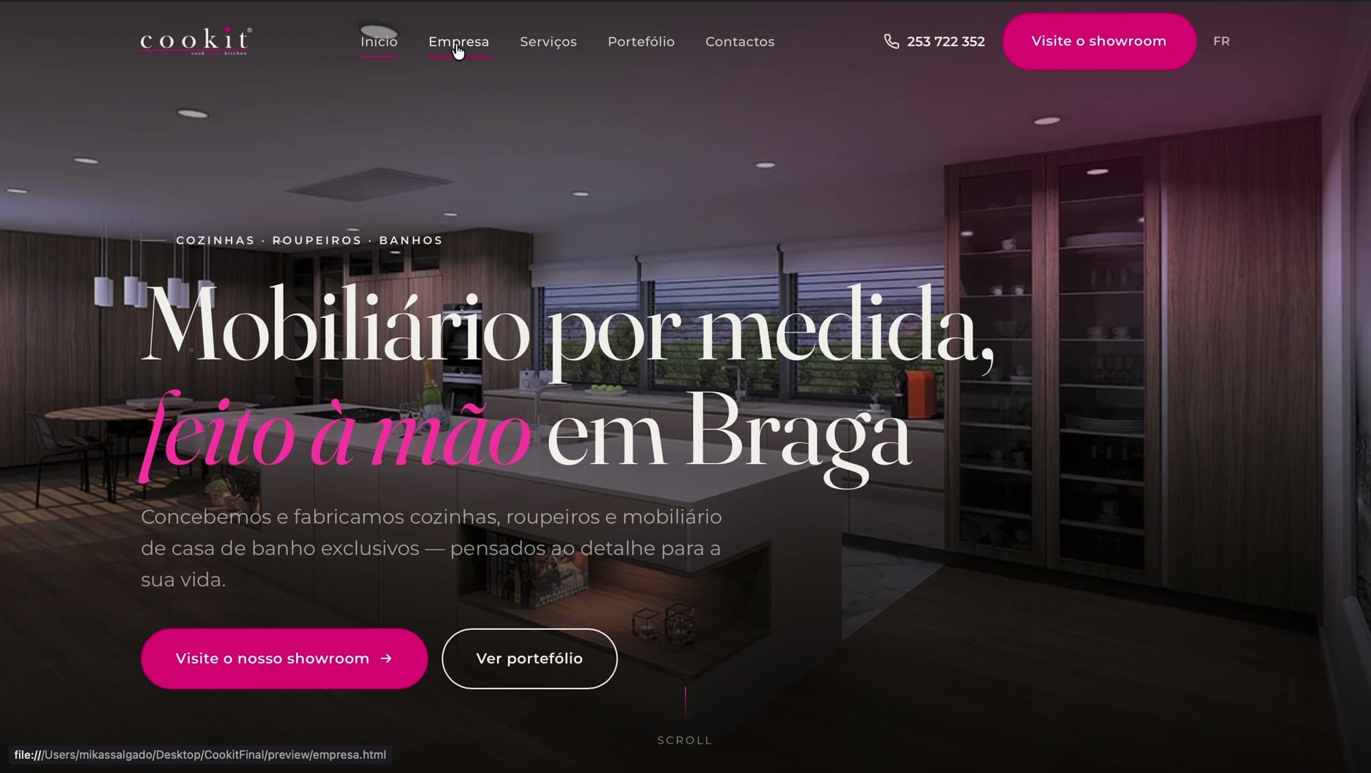 Cookit — interface